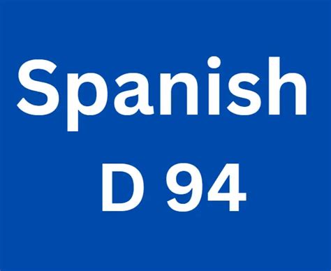 spanish d94|Mastering Spanish D 94: Tips, Tricks, and Essential。